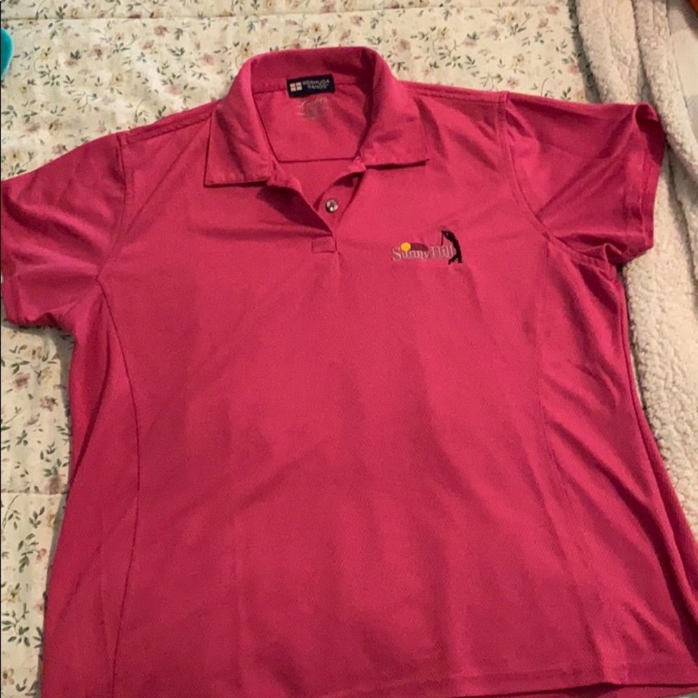 Woman’s golf shirt